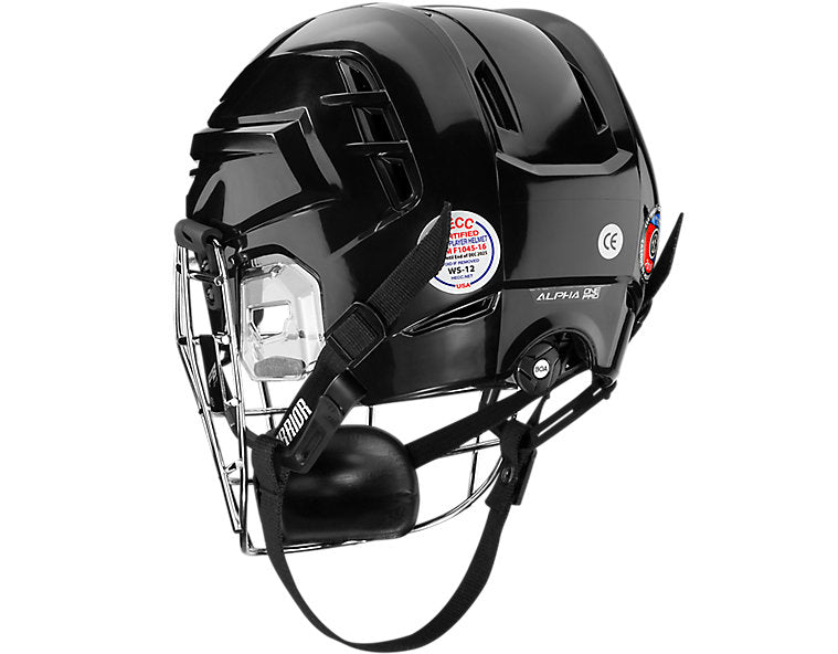 Warrior Fatboy Alpha Pro Combo Box Lacrosse Helmet – Durham