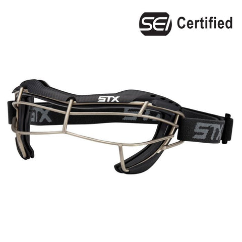 Focus-S Ti Lacrosse Goggles - Women's Adult Lacrosse Goggles - black