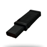 PowerTek Sniper ringette stick replacement ribbed ringette tip