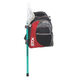 STX Sidewinder Lacrosse Backpack - Black/Red