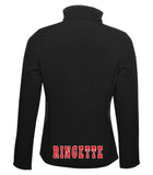 A/P Ringette Soft shell Black Jacket