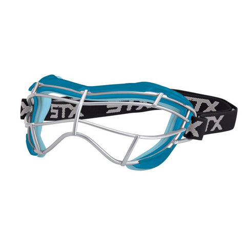 Focus-S Lacrosse Goggles - Women's Adult Lacrosse Goggles - blue